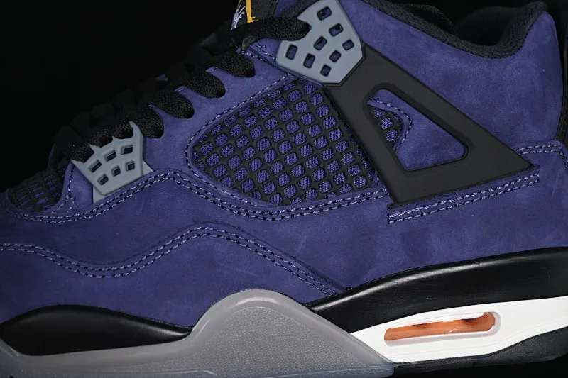 All categories Air Jordan Jordan series basketball shoes Air Jordan 4 TG version Air Jordan 4 Retro "Lakers" AJ4 Joe 4 Lakers Purple Gold FV5029-500
